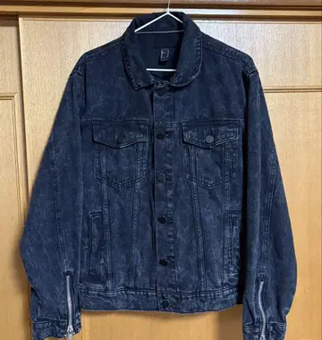 FOREVER21 MEN 데님 자켓 블랙