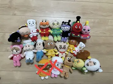 호빵맨 봉제 인형 세트