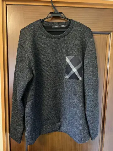 BLACK LABEL CRESTBRIDGE 포켓 부착 맨투맨 L