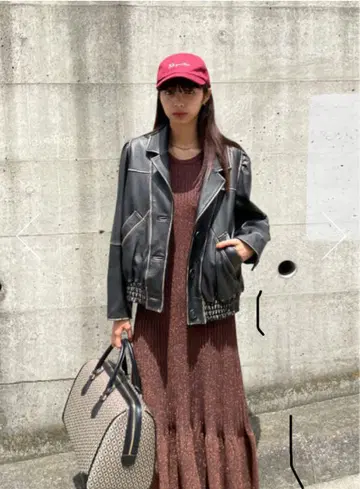 moussy AGED LEATHER BLOUSON