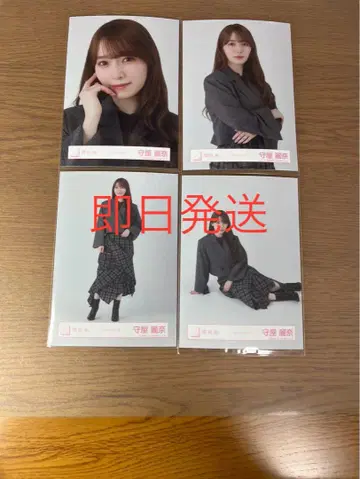 사쿠라자카46 모리야 레이나 체크 코디 브로마이드 컴프