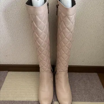 롱 부츠 베이지 LL