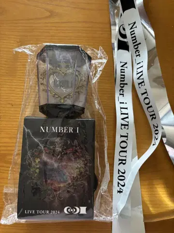Number_i LIVE TOUR 2024 응원봉 은색 테이프 2개 포함