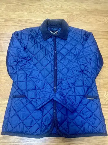 [ LAVENHAM ] 라벤햄 퀼팅 자켓 네이비 36