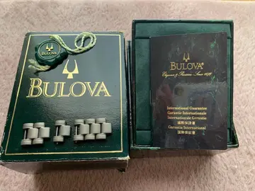 BULOVA 손목시계 빈 박스와 벨트 부품