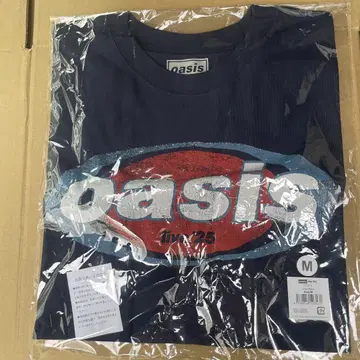 Oasis live '25 티셔츠 네이비 M 완판템 오아시스