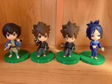 REBORN 데포메 피규어 츠나 히바리 무쿠로 4체 세트