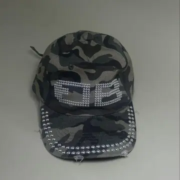 BEEDEN BD 스터드 데미지 캡 멀티 컬러