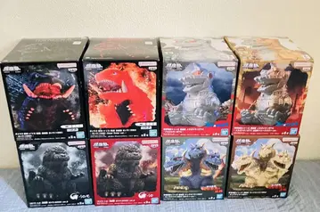 고질라 진좌수 피규어 세트 8개 (미개봉)
