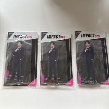 IMPACTors 카게야마 타쿠야 아크릴 스탠드 3개 세트