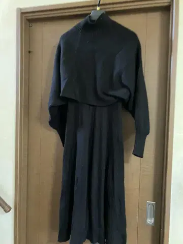lrdr 블랙 니트 원피스