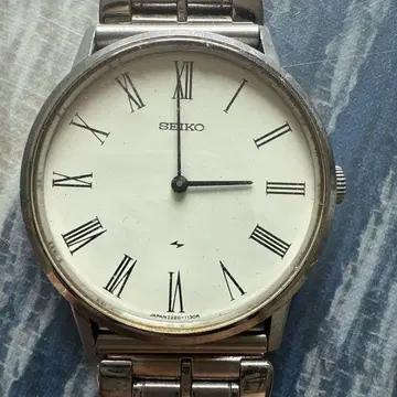 세이코 SEIKO 2220-0430 다이얼: 화이트
