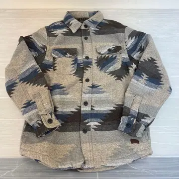 JACHS NEW YORK 네이티브 무늬 보아 셔츠 자켓 남성용 S