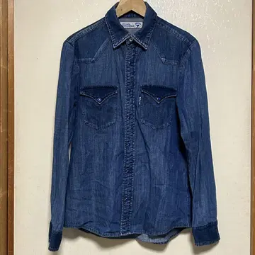 BLUE BLUE 블루블루 데님 웨스턴 셔츠 2 ( M )