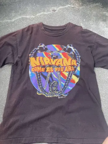 NIRVANA 90s come as you are 티셔츠