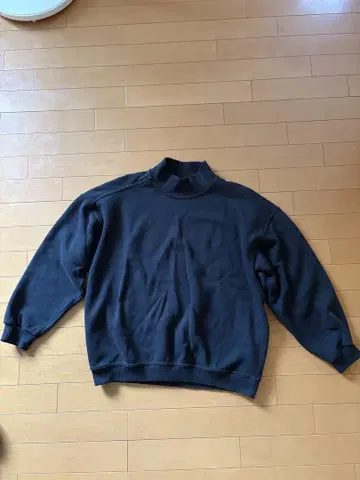 러셀 애슬레틱 블랙 모크넥 made in usa