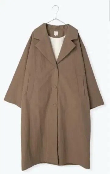 TSUHARU by Samansa Mos2 발수 면 나일론 테일러드 코트