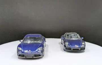 1/64 MINI GT 포르쉐 911 타르가 4S 포르쉐 타이칸 터보 S