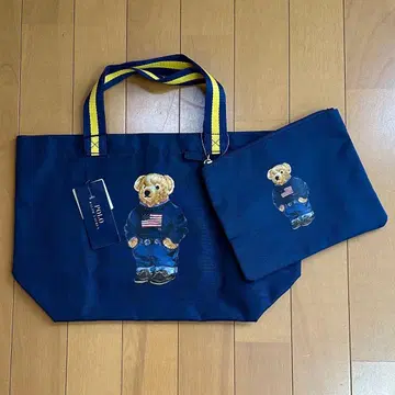 랄프 로렌 폴로베어 토트백 파우치 포함