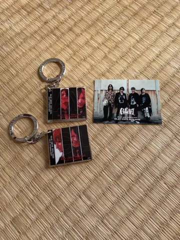 GLAY DRIVE 뮤직 키링 HMV