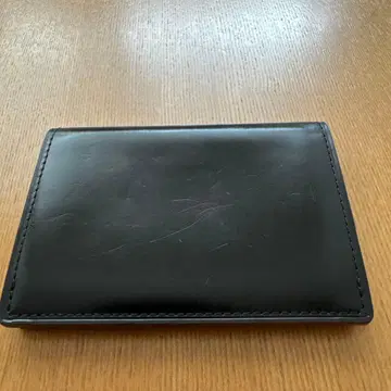 츠치야 가방 코드빵 명함지갑 블랙
