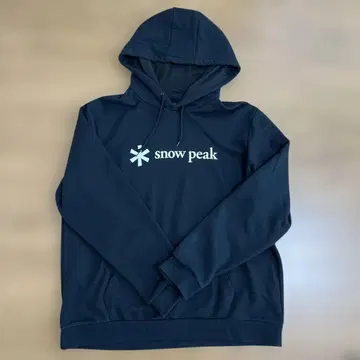 snow peak 블랙 XL 후드티