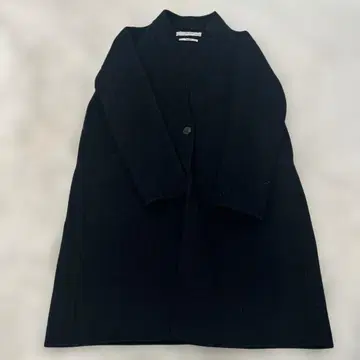 ZARA BASIC 블랙 체스터 코트 L 사이즈