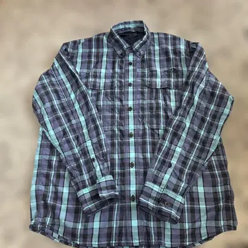 THE NORTH FACE 체크 무늬 셔츠 L 사이즈