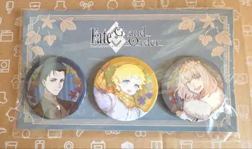 FGO 교토마후 캔뱃지 홈즈 보이저 오베론