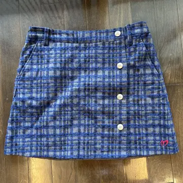 MASTER BUNNY EDITION 체크 무늬 스커트