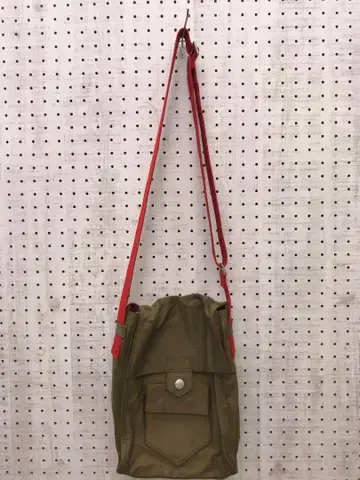 페어리 그런지 밀리터리 구제 의류 잡화 플랩 포켓 숄더백