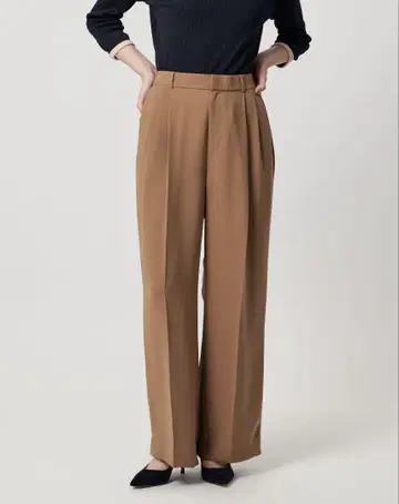 United arrows 2턱 와이드 팬츠 UV컷 접촉 냉감