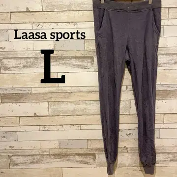 Laasa sports [ L ] 그레이 조거 팬츠 맨투맨