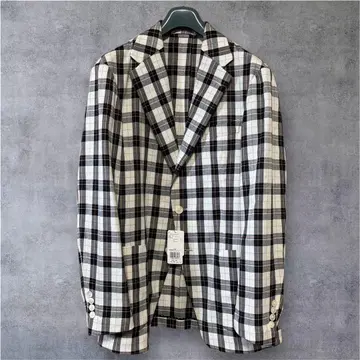 ESTNATION 체크 무늬 테일러드 자켓 S 사이즈