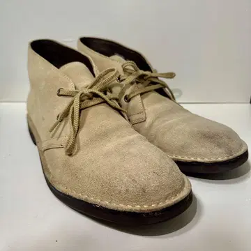 Stefanorossi 베이지 스웨이드 처카 부츠 27cm