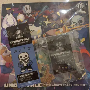 언더테일 10주년 기념 콘서트 SS석 특전 요코하마 선즈