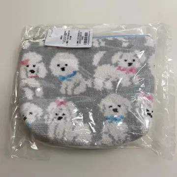 새상품 페이러 모후모후 완찬 보트형 파우치 L
