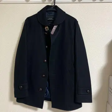 UNITED ARROWS 네이비 피 코트