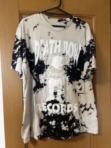 DEATH ROW RECORDS 타이 다이 XL 스트릿 스타일 티셔츠