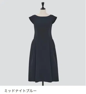 FOXEY 45327 DRESS 'CELESTIA' 42 사이즈 네이비