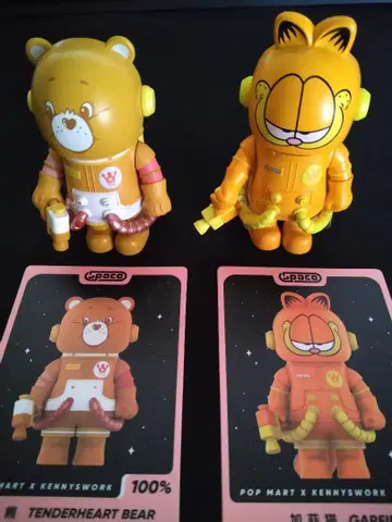 정품 중고: POP MART x KENNYWORK 피규어 세트