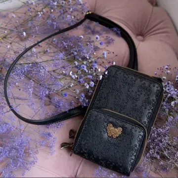 ANNA SUI mini 안나수이 아코디언 주름 스마트폰 파우치