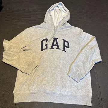 갭 GAP 후드티 풀오버 맨투맨 자수 로고 속기모 L 사이즈