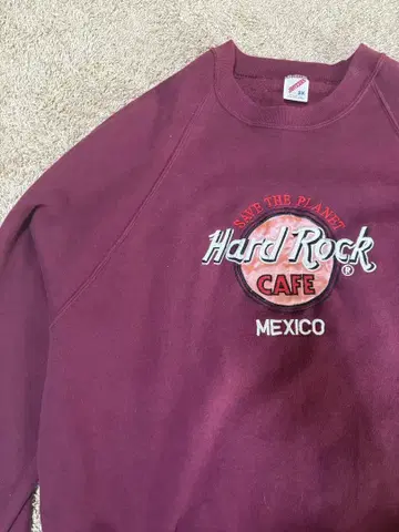 Hard Rock Cafe 맨투맨 USA jerzees 80s