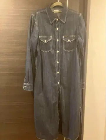 Lee 리 데님 롱 셔츠 원피스 포함