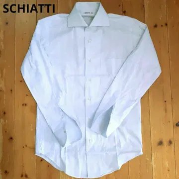 새상품급 SCHIATTI 스캐티 샤프 모델 긴팔 와이셔츠 사이즈 38