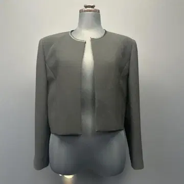 앙파레 심플 노카라 자켓 블랙 관혼상제용