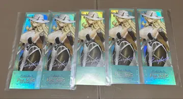 FGO 페스티벌 2025 티켓풍 카드 바 게스트 5종 세트