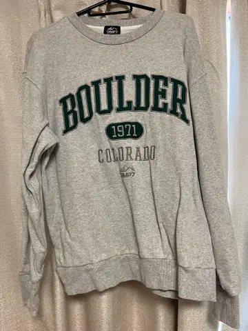 CAMP7 BOULDER 1971 COLORADO 맨투맨 M
