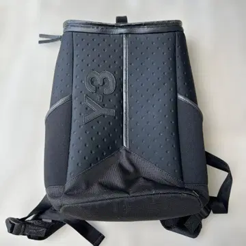Y-3 블랙 백팩